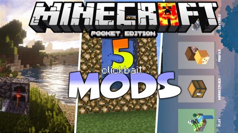 mcpe mods